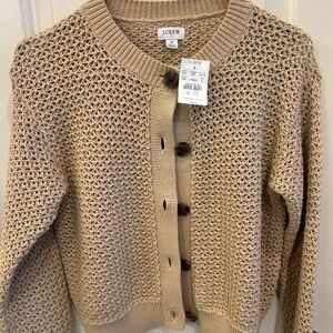 J Crew sweater cardigan - khaki